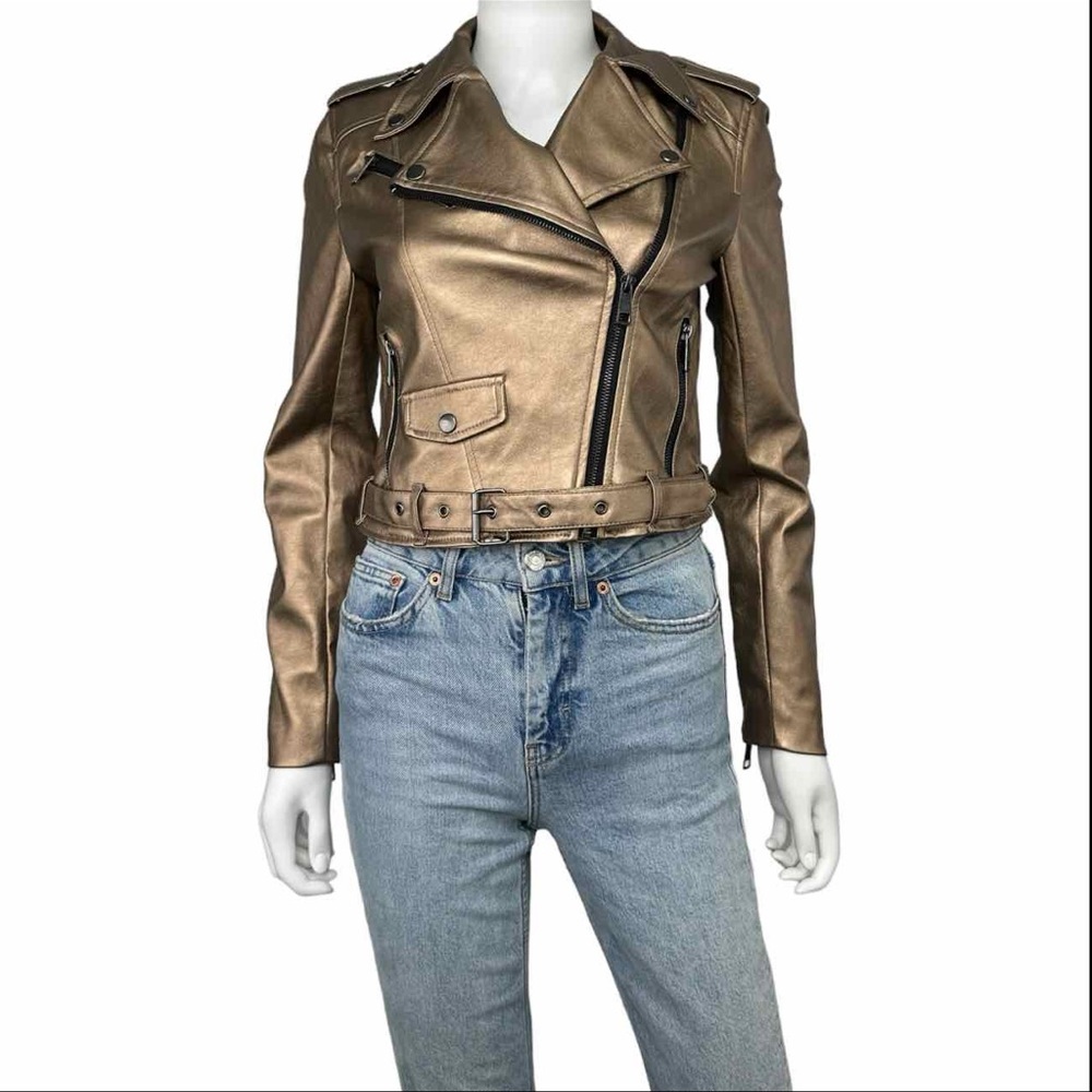 Romeo & Juliet Couture Metallic Jacket